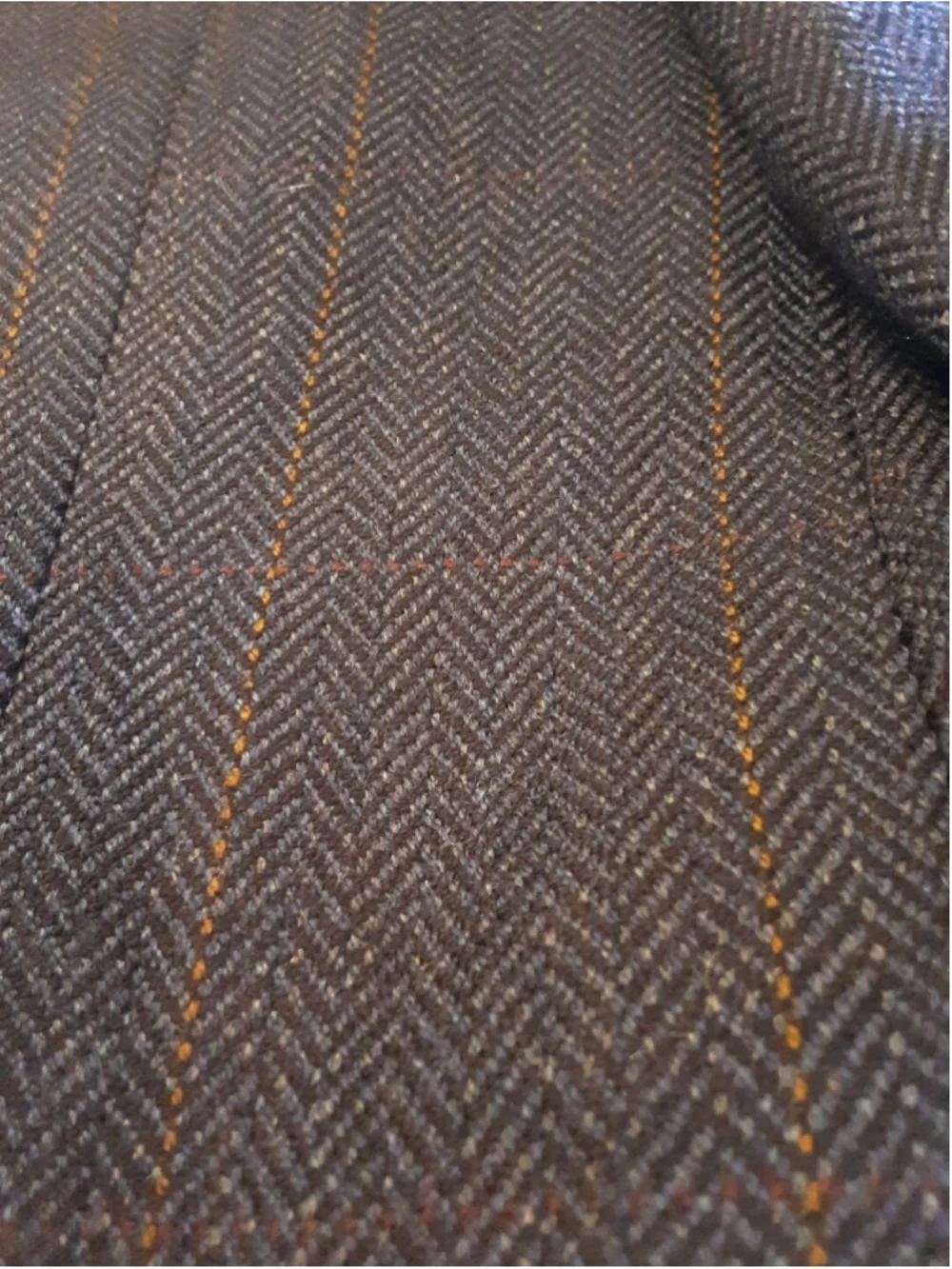 FACONNABLE Sport Coat 41R Model- LAWRENCE Blue Gray Windowpane Double Vent Mint